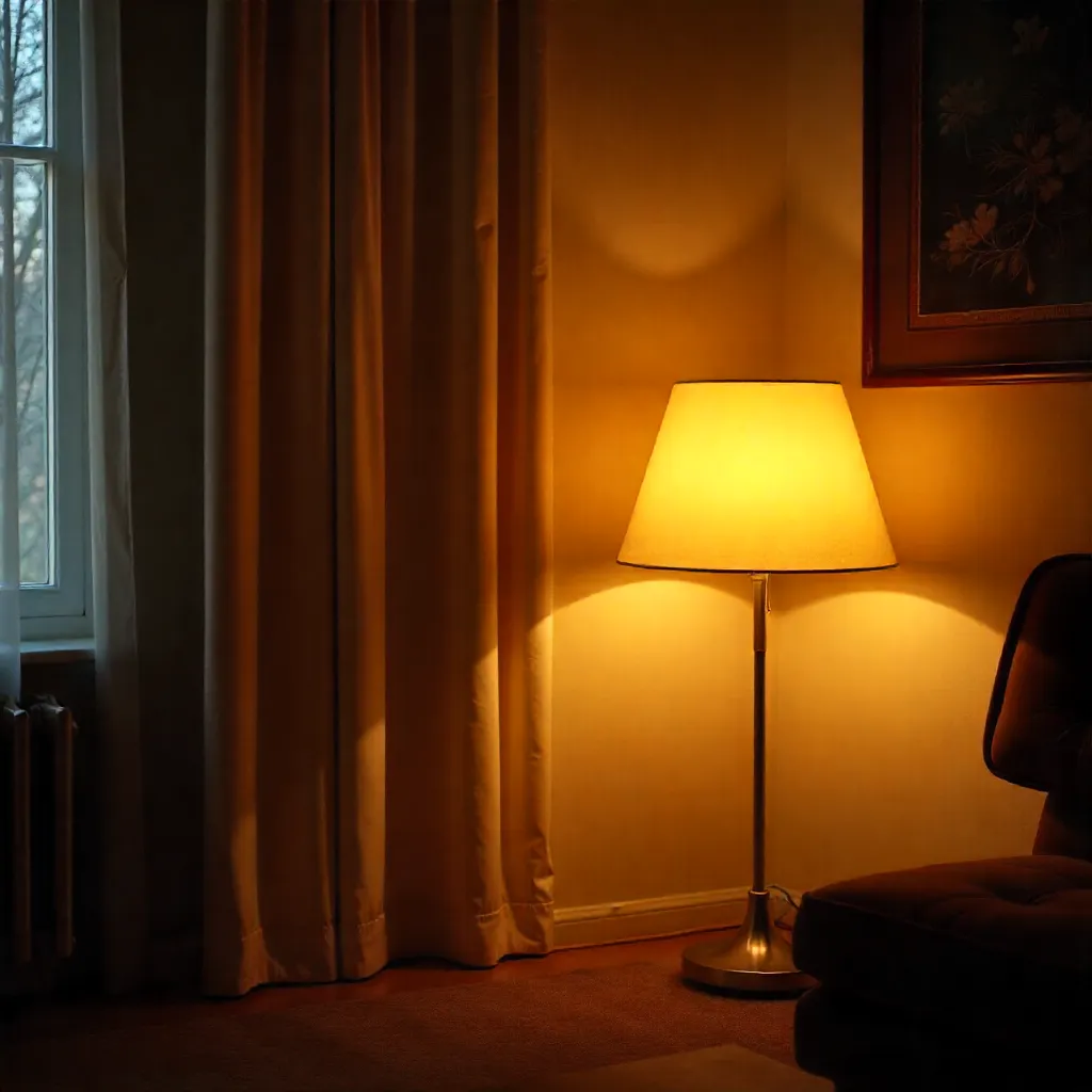 Adjustable floor lamp